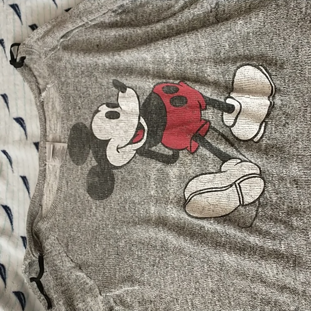 Mickey Mouse see through sweater